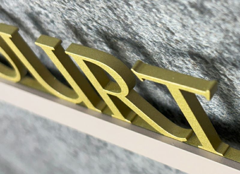 高級感のある全塗装のユニオンサイン